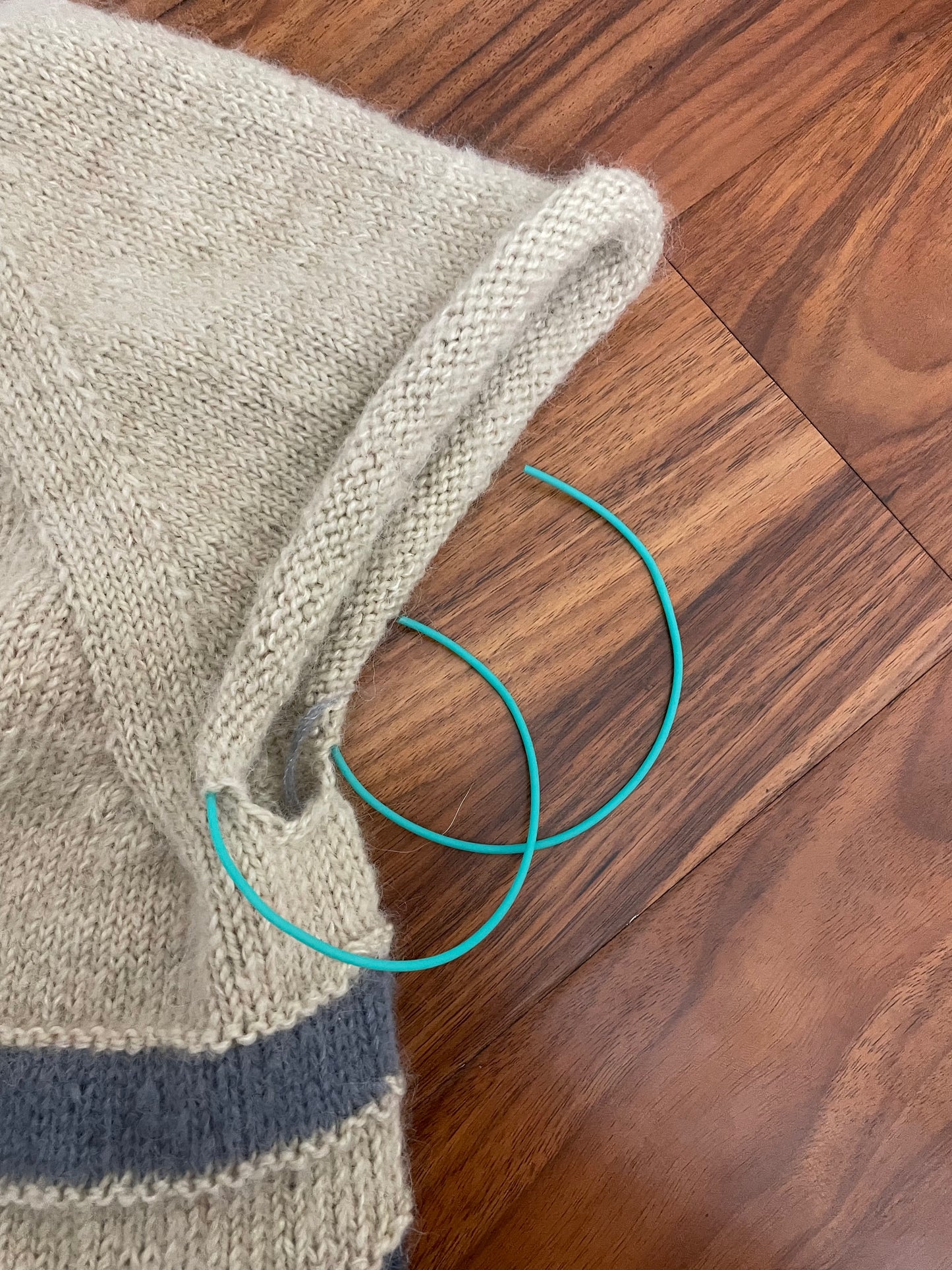 Try it on Tubing / Stitch Holder Cords - Teal