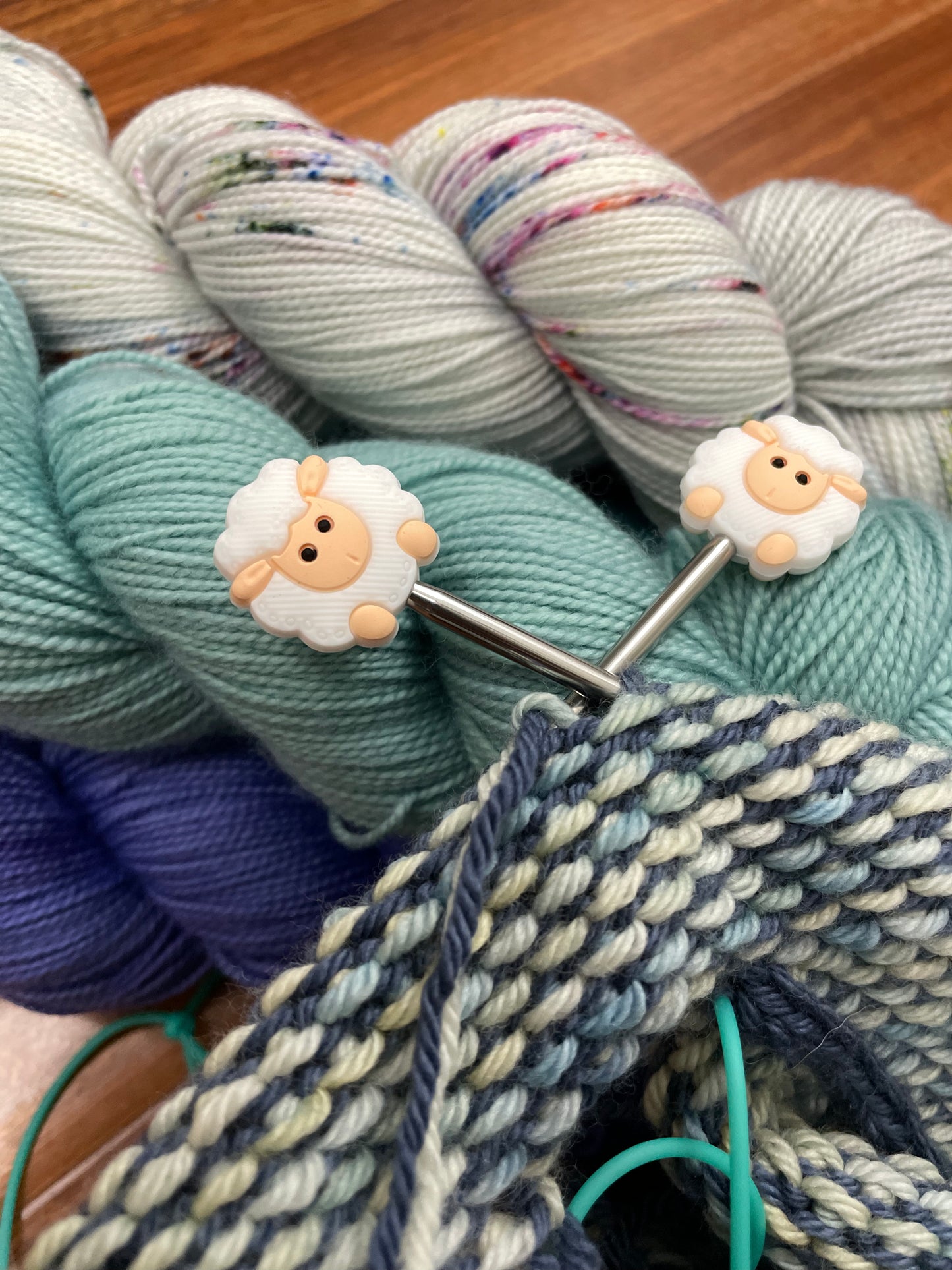 White Sheep Stitch Stoppers