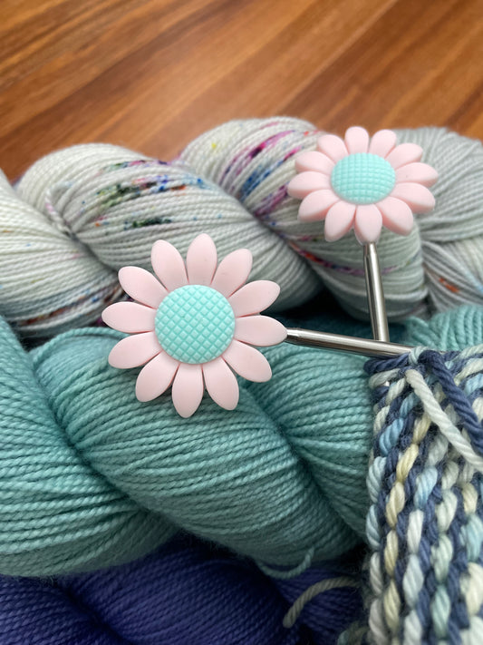 Pink Flower Stitch Stoppers